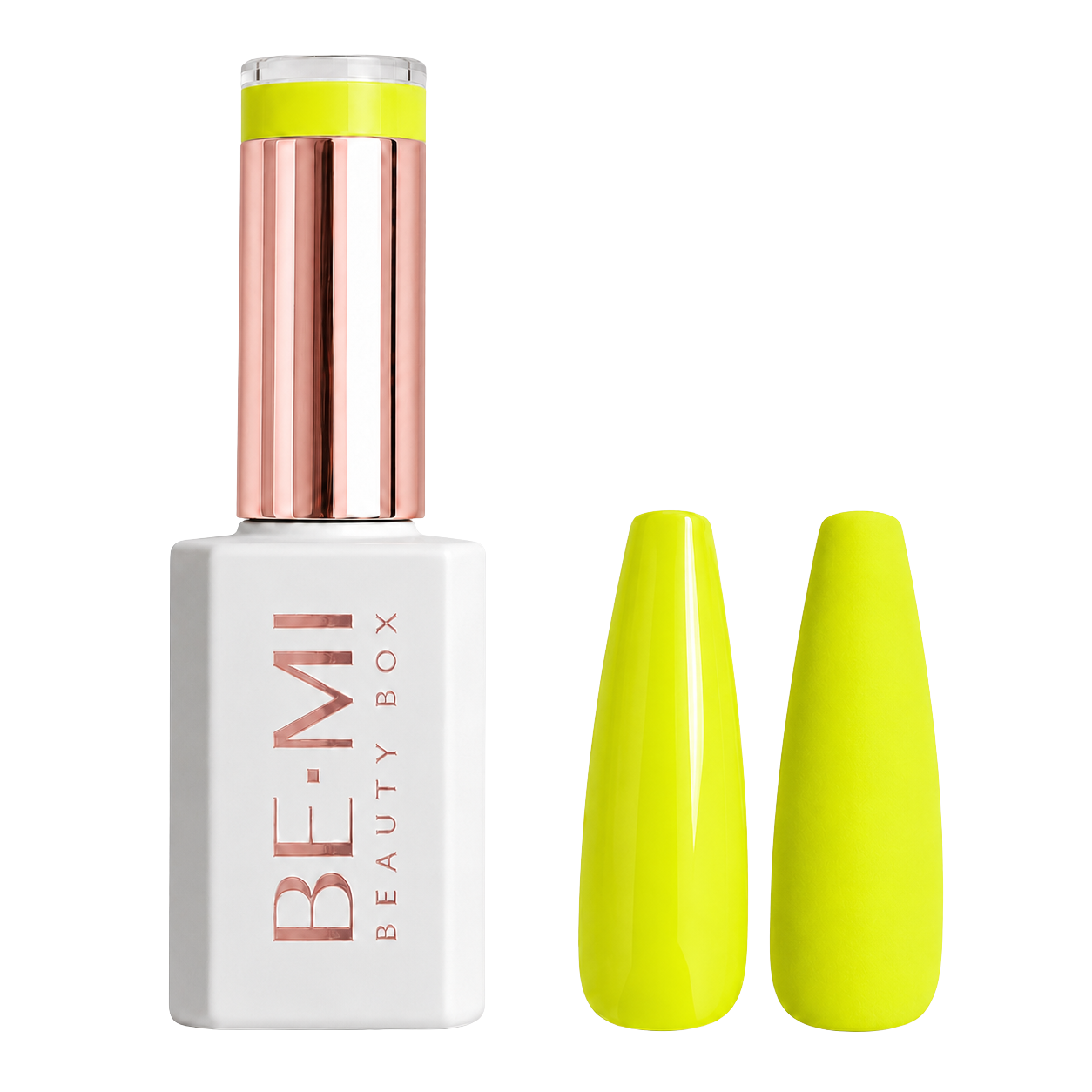 BEMI O07 Voltage, original bottle and glossy and matte swatches